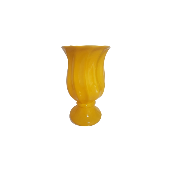 Vaso Amarelo Ouro M 